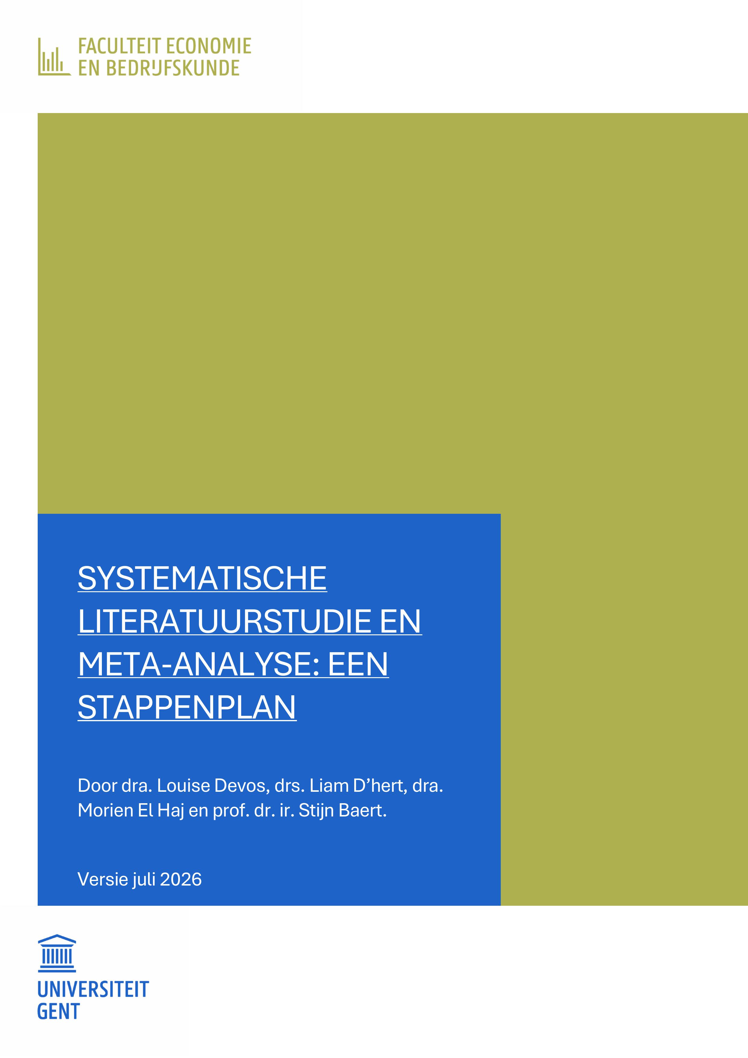 Download onze handleiding om een systematische literatuurstudie te schrijven.