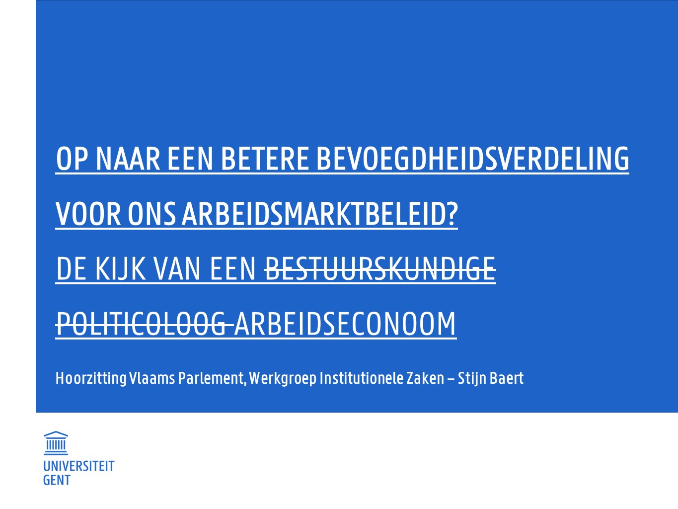Discriminatie op de Vlaamse arbeidsmarkt