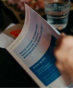 Laudatio voor Kristen du Bois door Stijn Baert.